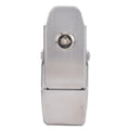 Sliding Door Latch Clip Lockable Stainless Steel with 2 Keys for