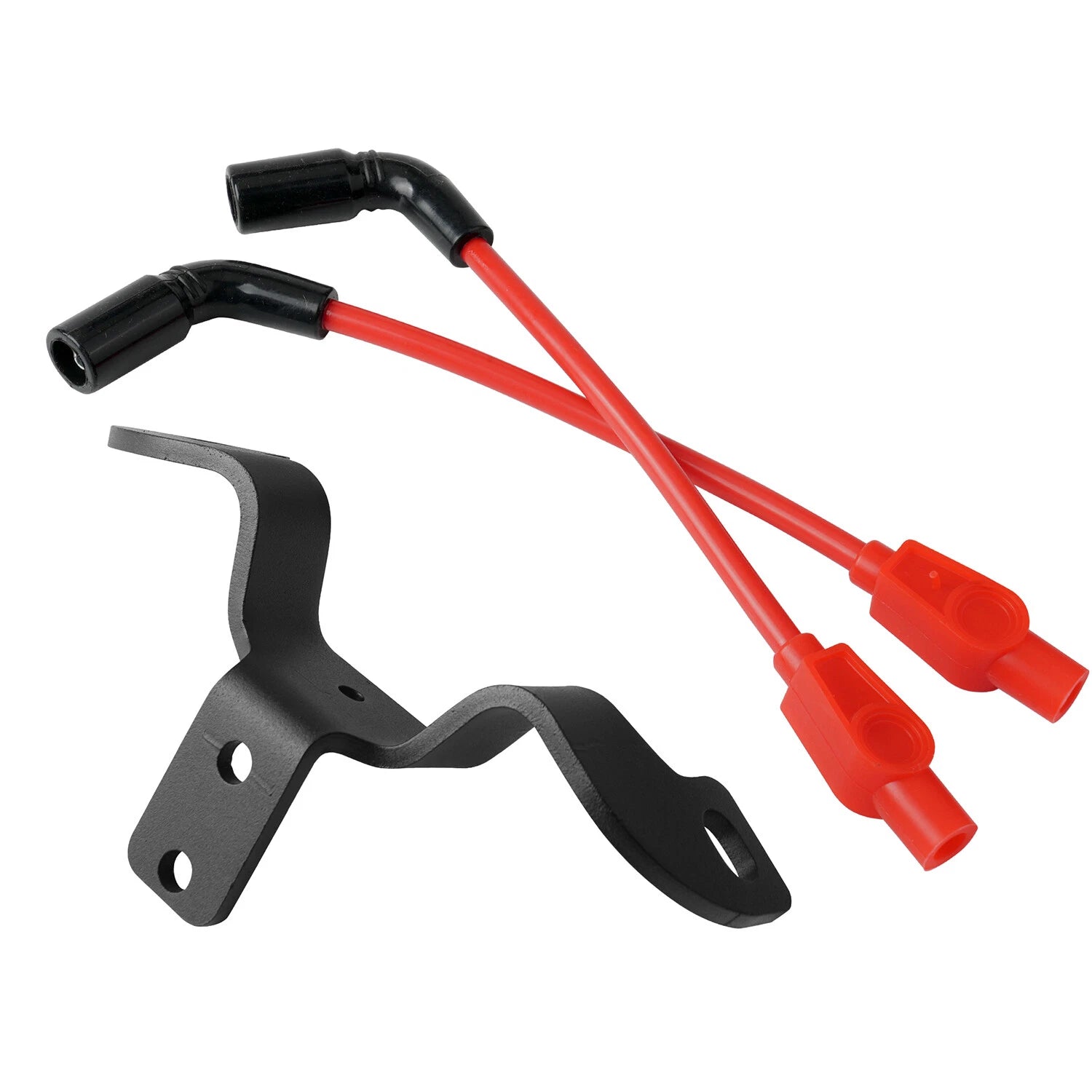 Coil Ignition Relocation Kit for Harley Davidson Sportster (2007–2022) Red Wires