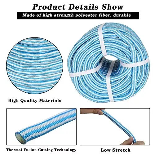 24 Strand Braid Polyester Rope for Arborist Use (200')