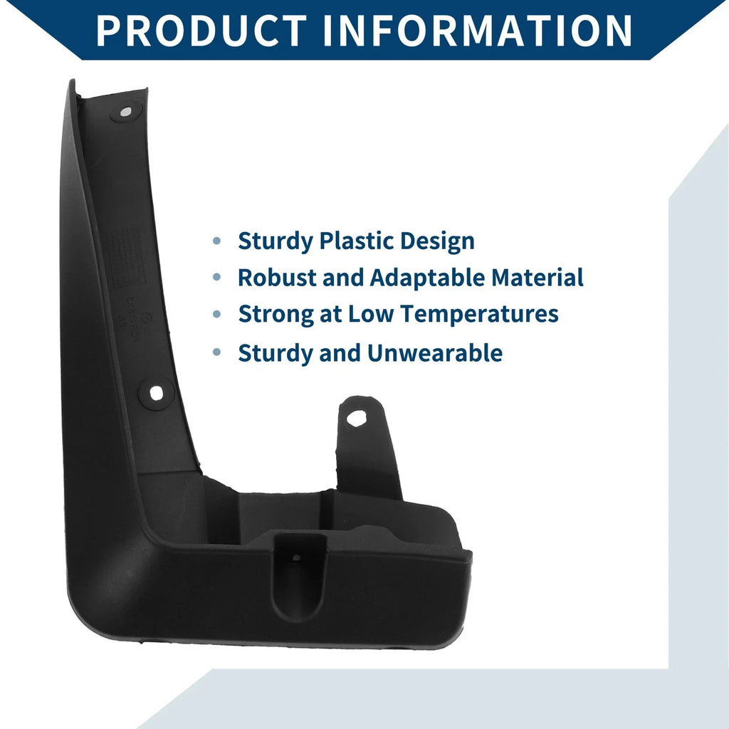 Mud Flaps Splash Guards for BMW X3 (2018-2023)
