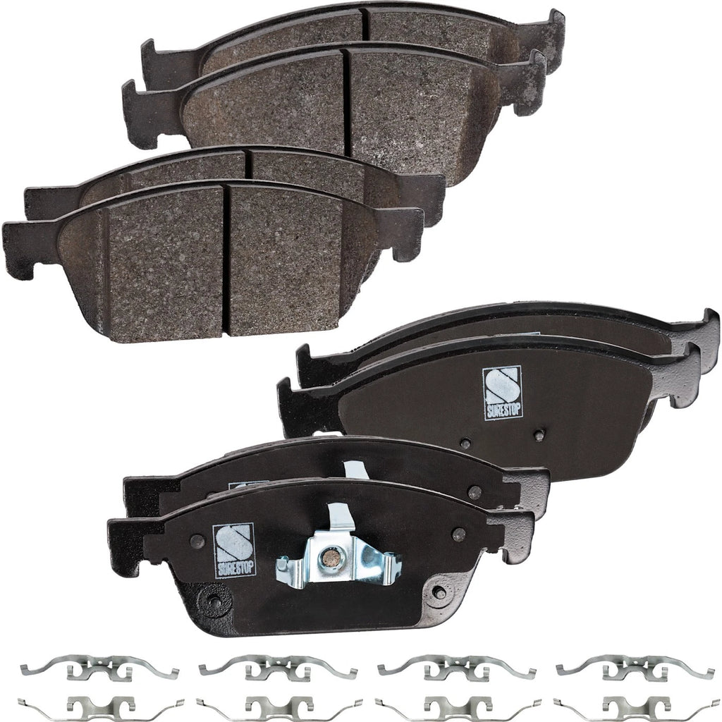 Set of Front & Rear Brake Pads for Ford Escape Lincoln MKC (2017–2019)