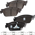 Set of Front & Rear Brake Pads for Ford Escape Lincoln MKC (2017–2019)