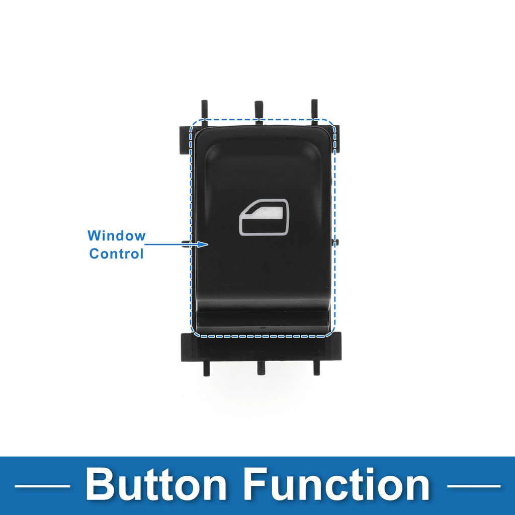 Power Window Switch for Volkswagen Jetta, Santana (No. 34D959855)