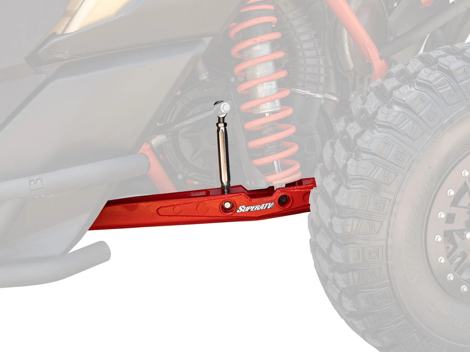 Rear Trailing Arms for Can-Am Maverick X3 (72") - Red