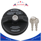 Locking Gas Fuel Cap with Keys for Jeep Dodge Ram (2001–2021)