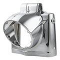 Chrome 7" Round Headlight Nacelle Cover for Harley Touring Road King (2014–2025)