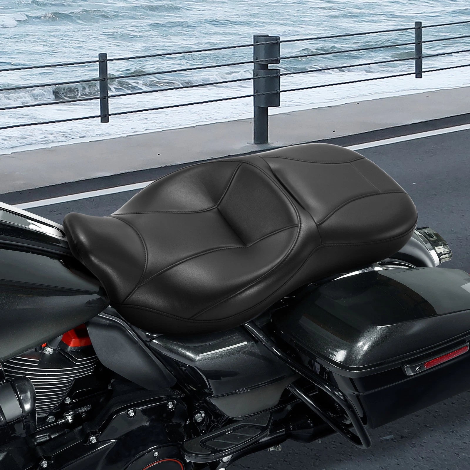 Passenger Seat for Harley Touring Electra Glide Road King (2009–2023)