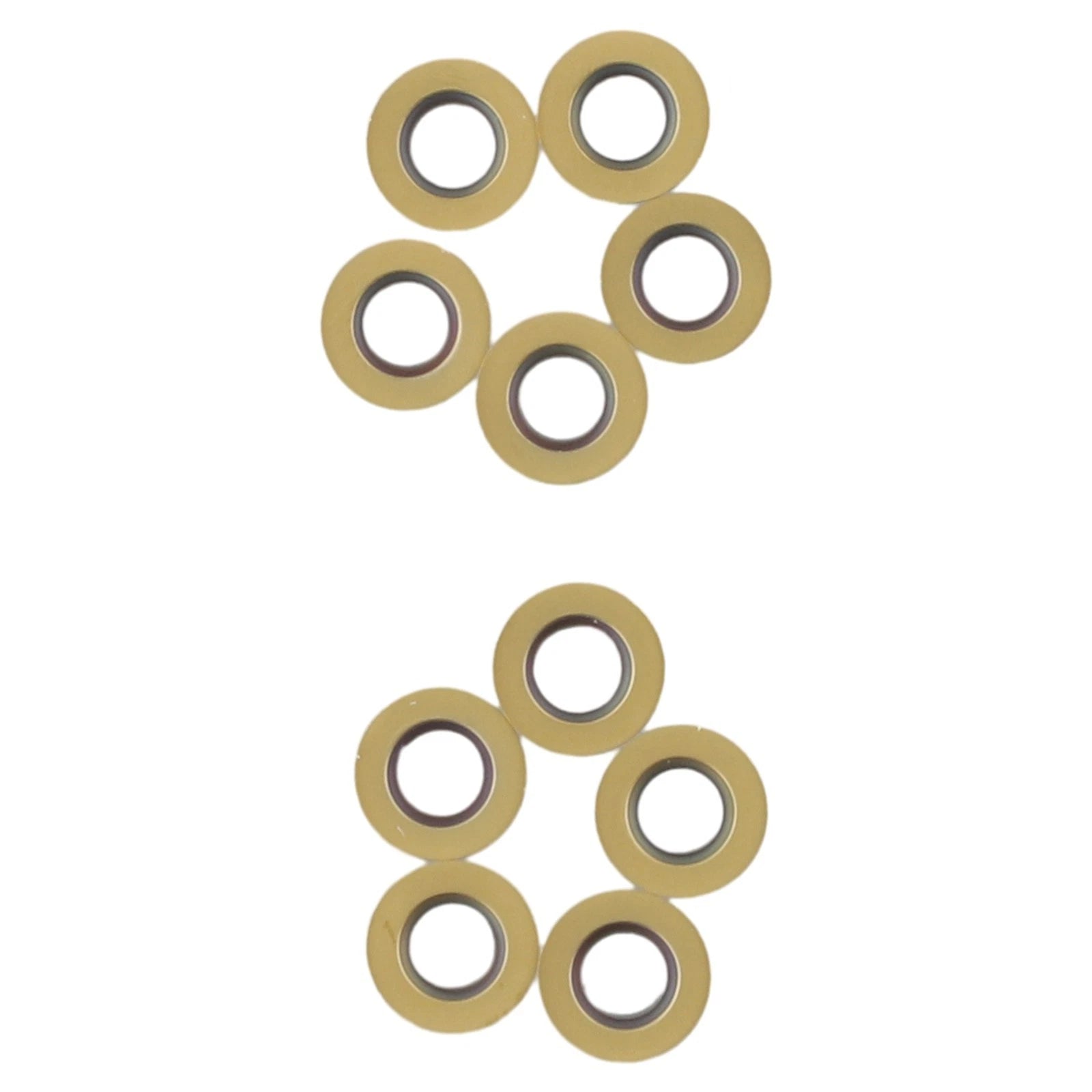 10Pcs Set of DP5320 Carbide Milling Inserts for