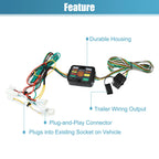 Set of 4 BKDK56261 4-Pin Trailer Wiring Harness for Toyota Sienna (2015–2020)