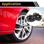 2X Wheel Spacer 6x139.7mm M12x1.5 for Toyota 4Runner (1989–2023)
