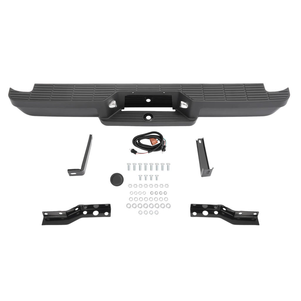 Chrome Rear Step Bumper Face Bar Pad for Ford Ranger (1993–2011)