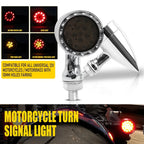 Red/Amber Bullet LED Blinker Tail Turn Signal Light for Motorcycle (US V)