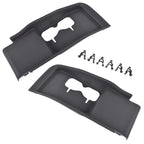 Set of 2 Tow Hook Cover Bezels for Ford F600 Super Duty (2020–2022)