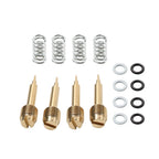 Set of 4 Carb Fuel Air Mixture Screws for Yamaha FZX700 YZF750 XJ600S XS1100 XJ900
