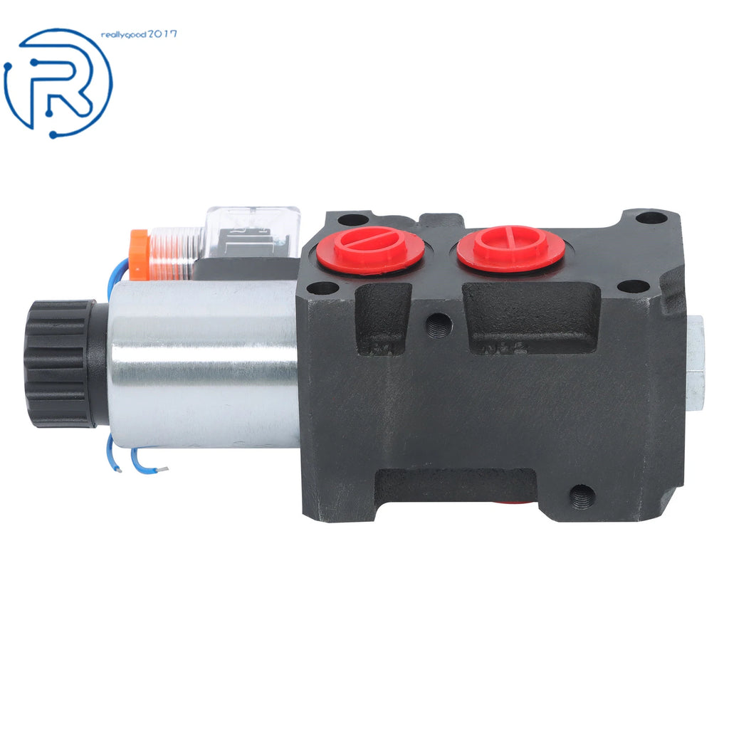 Hydraulic 6 Port Solenoid Diverter Valve for 12V DC Systems (2010-2023)