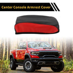 Center Console Lid Armrest Cover for Toyota Tacoma (2016–2020) Waterproof Black Red