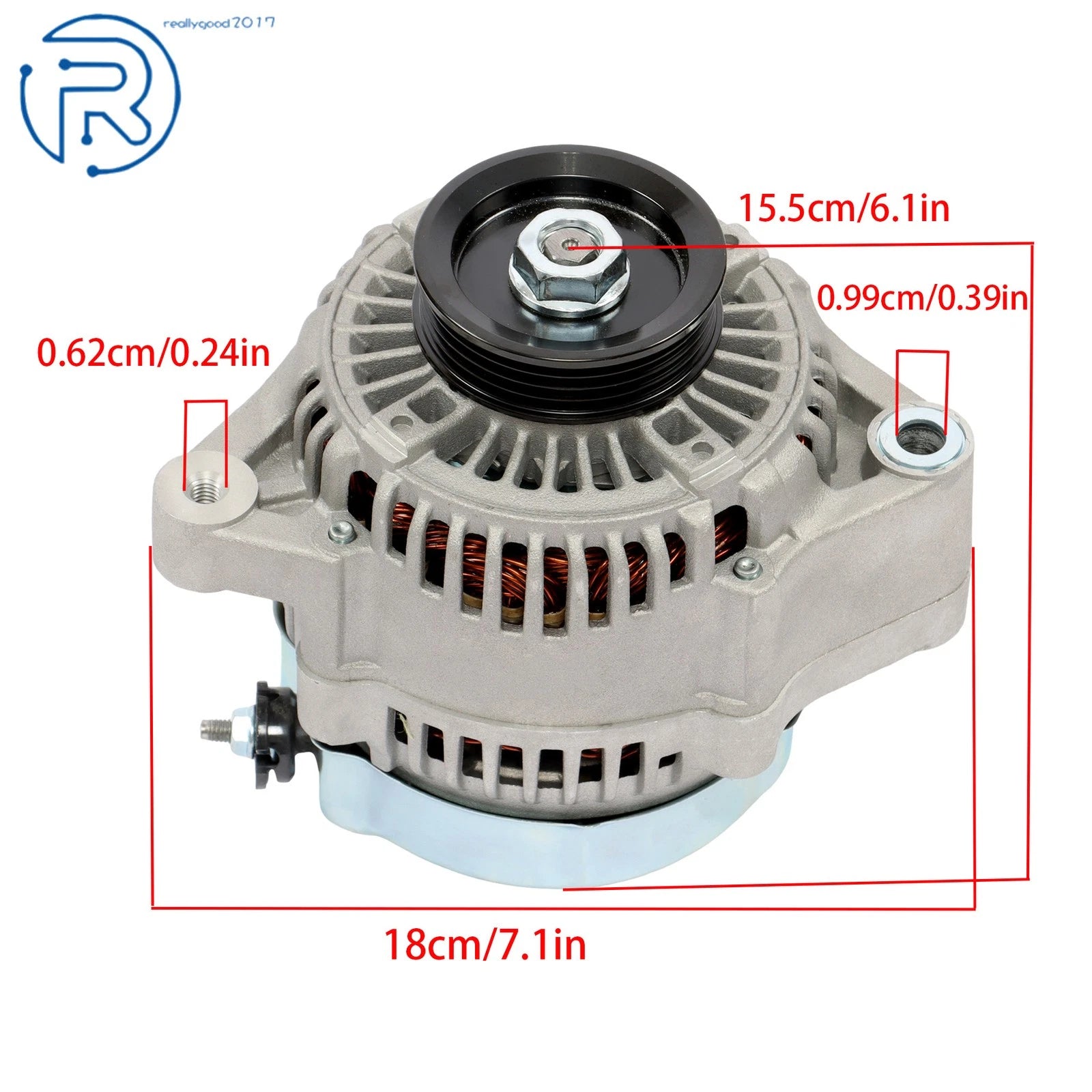 1pc 113628 Alternator 95A 12V for Honda CR-V (1997–2001)