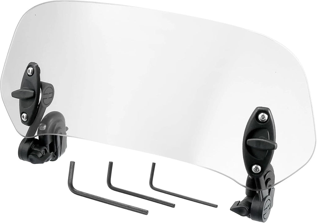 Motorcycle Windshield Extension Spoiler Wind Deflector for