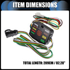 Set of 4-Pin Trailer Wiring Harness for Subaru Forester 
