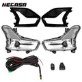 2X Clear Lens LED Fog Lights for Ford Fusion (2019–2020)