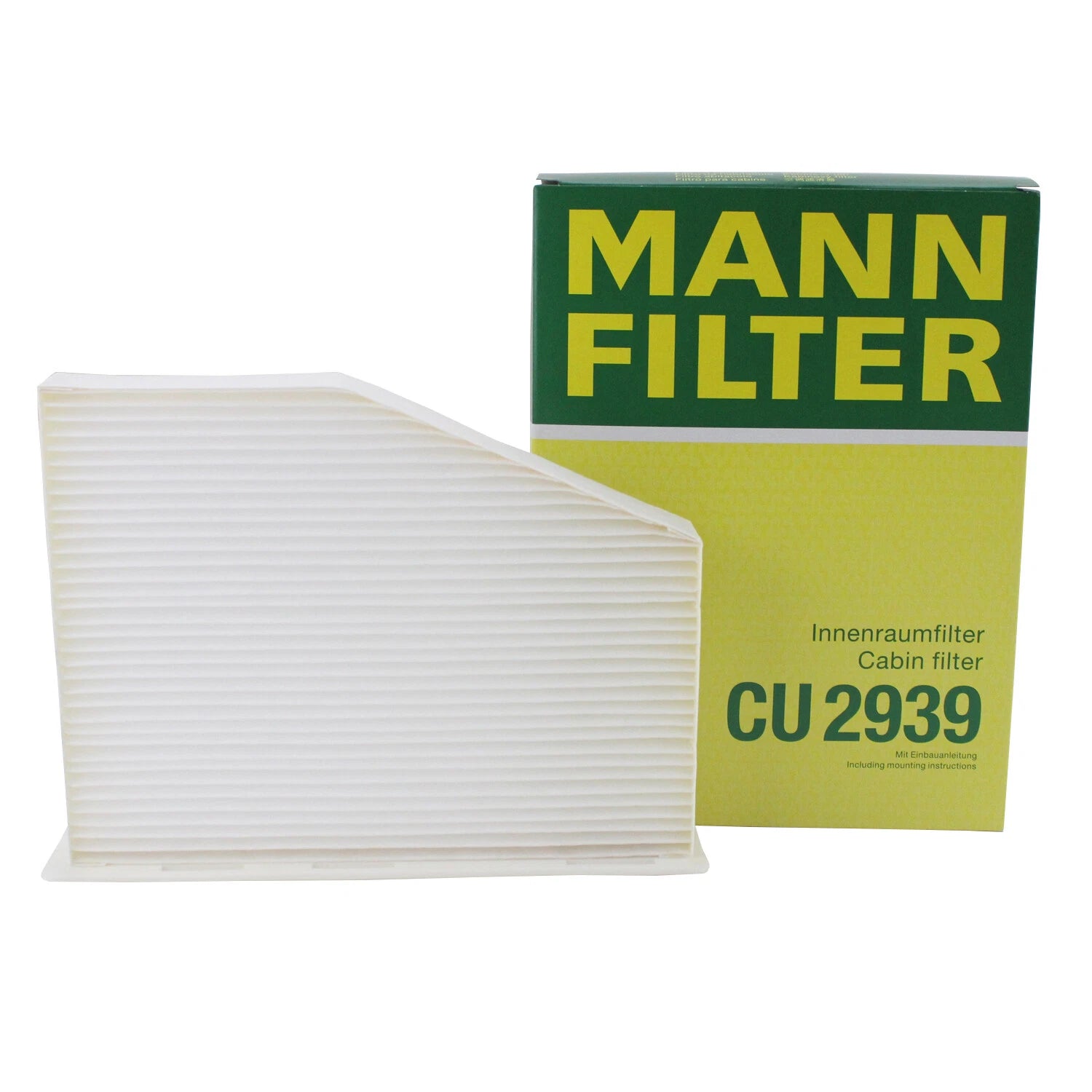 Mann-Filter Cabin Air Filter for Audi TT Quattro (2008)