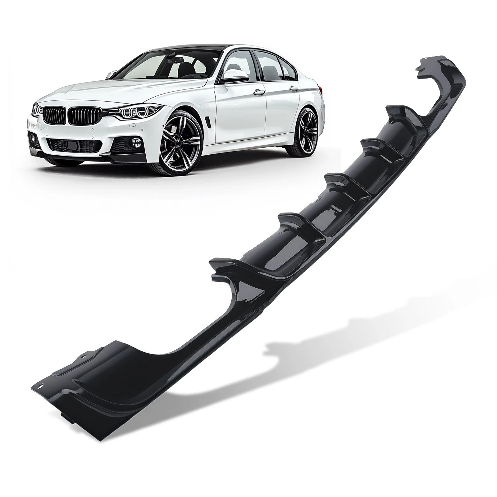 Rear Lip Diffuser Kit for BMW 3 Series F30 F31 (2012–2018)