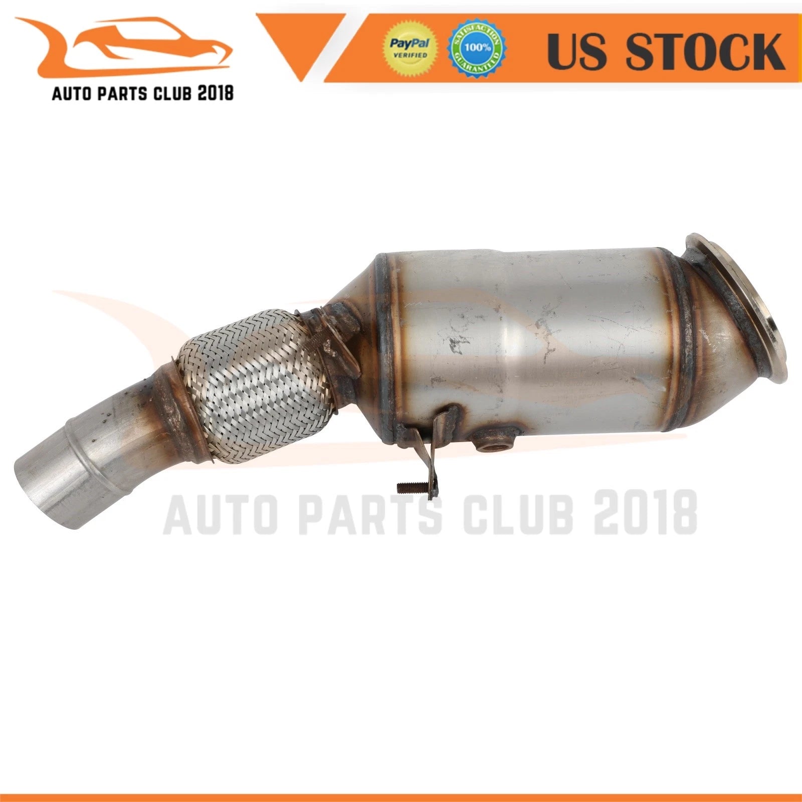 Front Catalytic Converter for BMW 228i 320i 328i xDrive 428i (2013–2017)