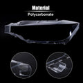 Pair Front Headlight Lens Cover for BMW F30 F31 F35 (2013-2016)