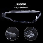 Pair Front Headlight Lens Cover for BMW F30 F31 F35 (2013-2016)