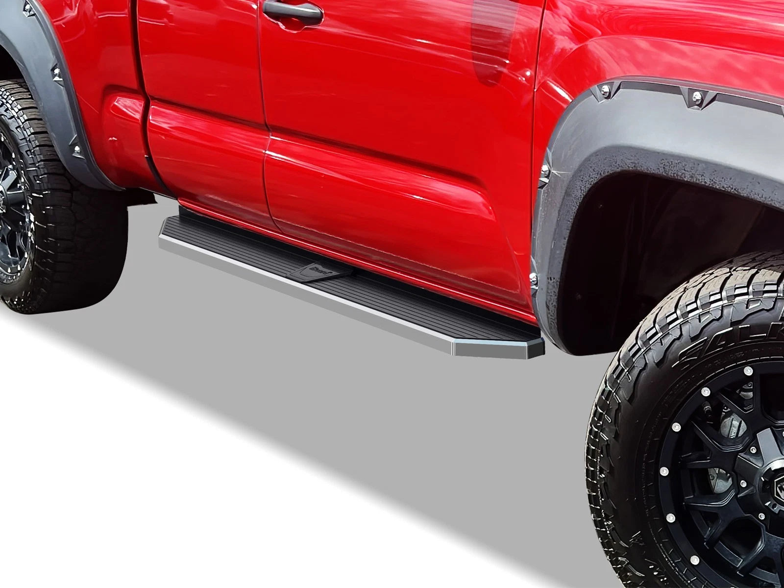 Set of 2 Polished 6" Side Steps for Toyota Tacoma (2016–2023)
