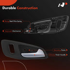 2X Front Interior Door Handle for Ford Transit Connect (2014-2018)