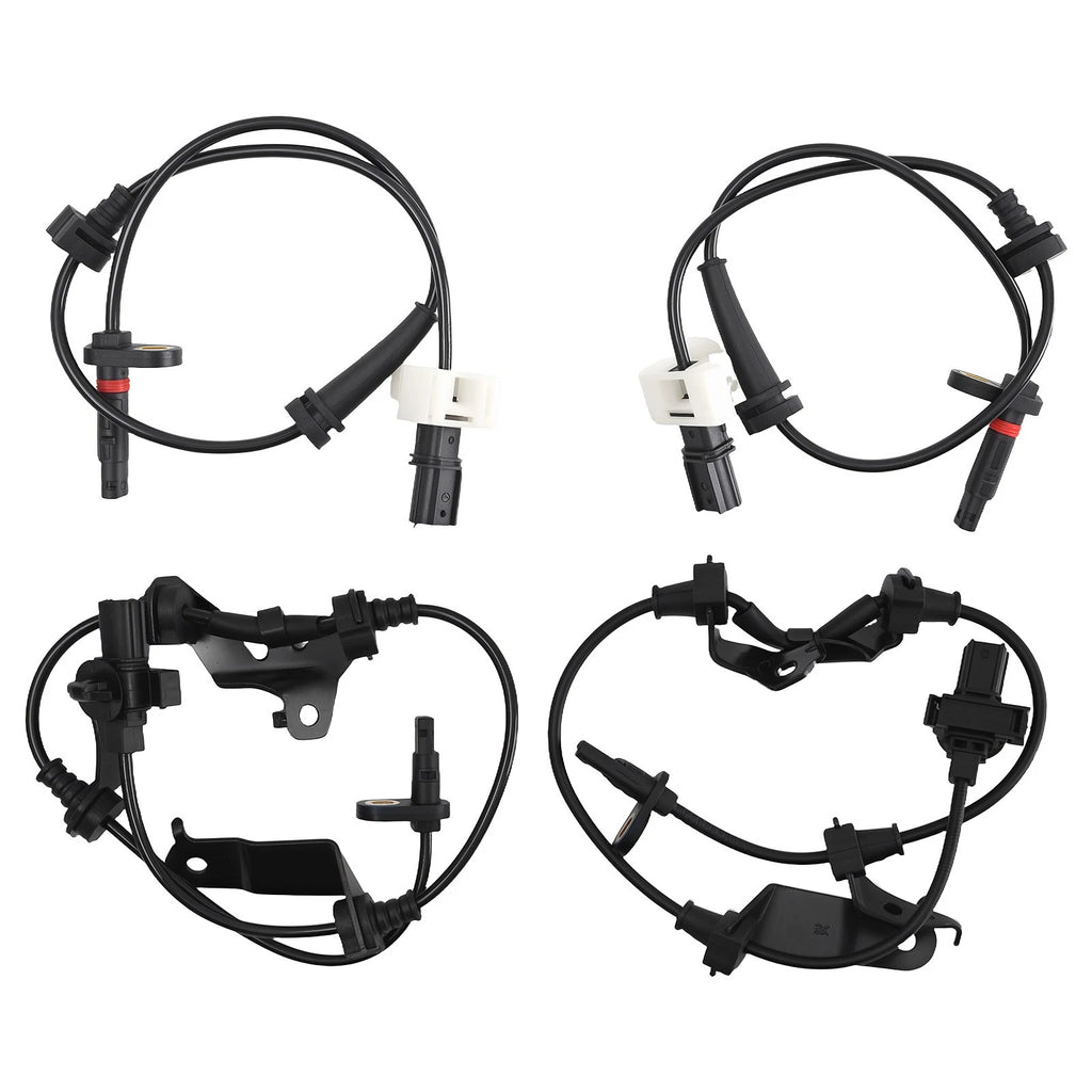 Front Rear Left Right ABS Sensors for Honda Accord & Acura TSX (2008–2014)