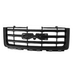 Replacement Black Plastic Front Grille for See Compatibility Chart