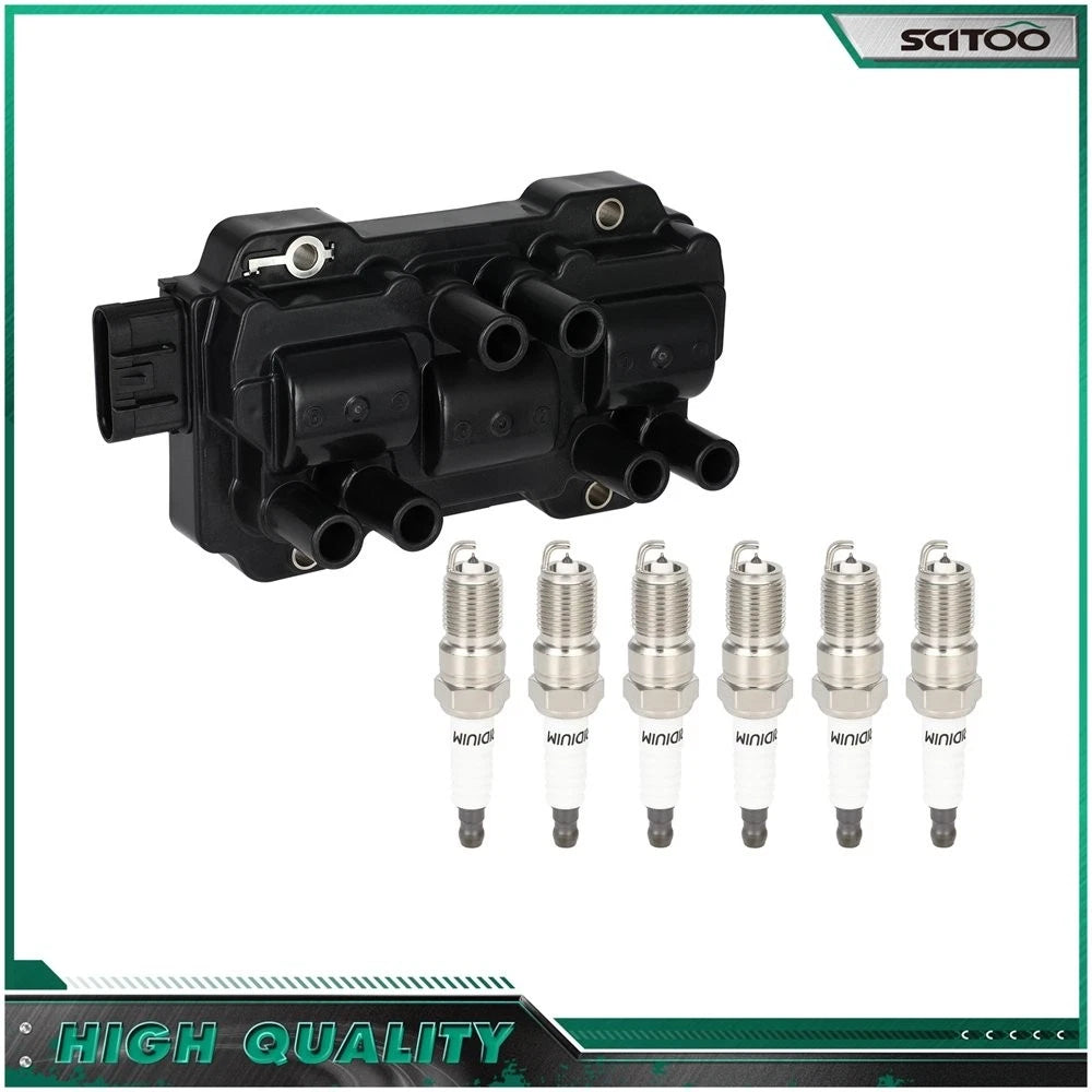 Ignition Coil & Spark Plug Set for Chevrolet Malibu/Impala (2004–2011)