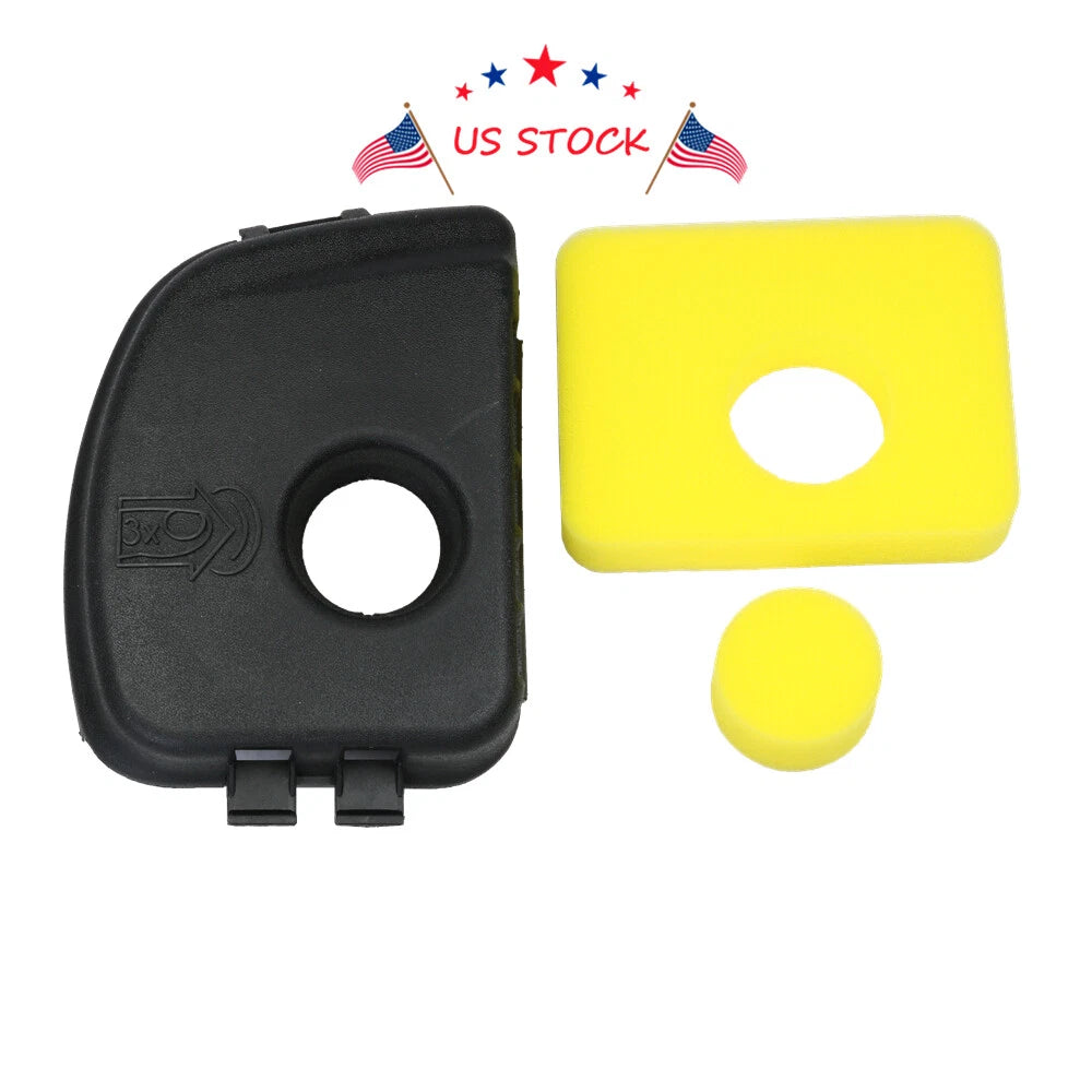 Air Filter Cover and Filter for Briggs and Stratton (Fits Various Models)