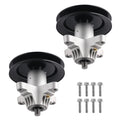 2X Spindle Assembly for MTD 13A1762F229 618-04474 918-04474 618-04495A