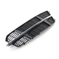 Right Front Bumper Lower Grille for Audi A6 C7 (2014-2018) Black Chrome