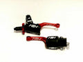 ASV C6 Pro Pack Shorty Brake Clutch Lever Kit Red for Suzuki LTZ/KFX 400/LTR 450 (2003–2009)