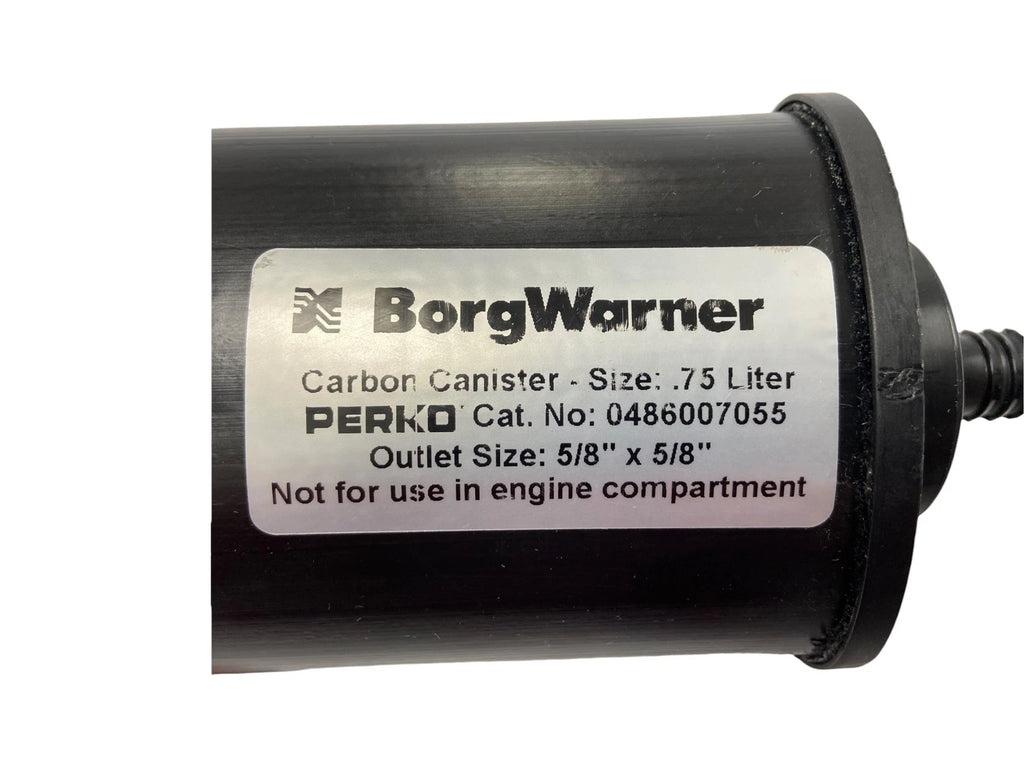 Perko Carbon Canister 0.75L for Vent 5/8" X 5/8" (No Mounting Bracket)