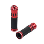 7/8" Motorcycle Handlebar Grips for Honda Yamaha Suzuki (Fit All Models)