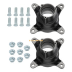 2 Front Wheel Hubs w/Studs for Polaris Sportsman 500 400 335 (1996–2014)