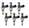 Set of 6 Fuel Injectors for LaCrosse ATS CTS Camaro Impala (3.0 3.6 V6)