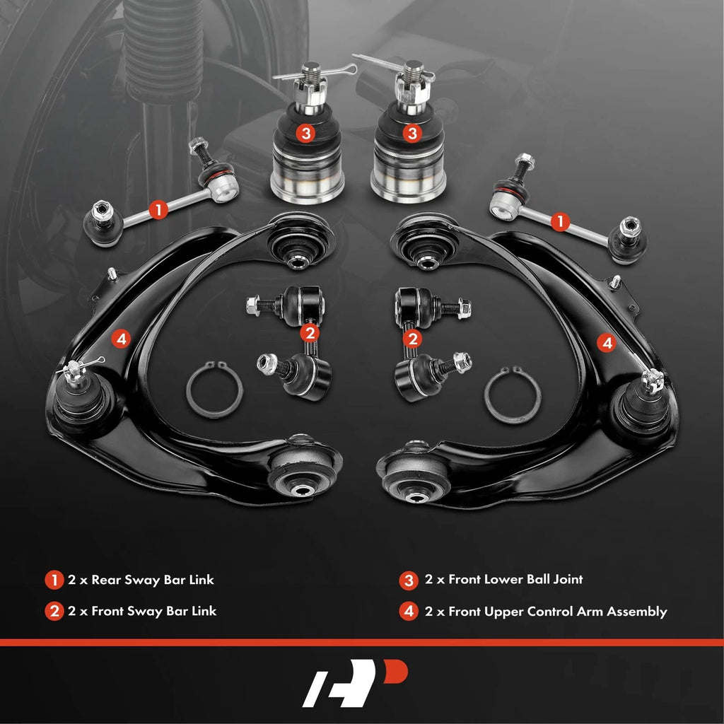 8x Control Arm Ball Joint Sway Bar Link for Honda Accord