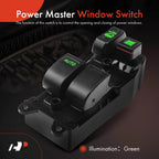 Front Left Power Master Window Switch for Toyota Tacoma (2001-2012) 2-Door