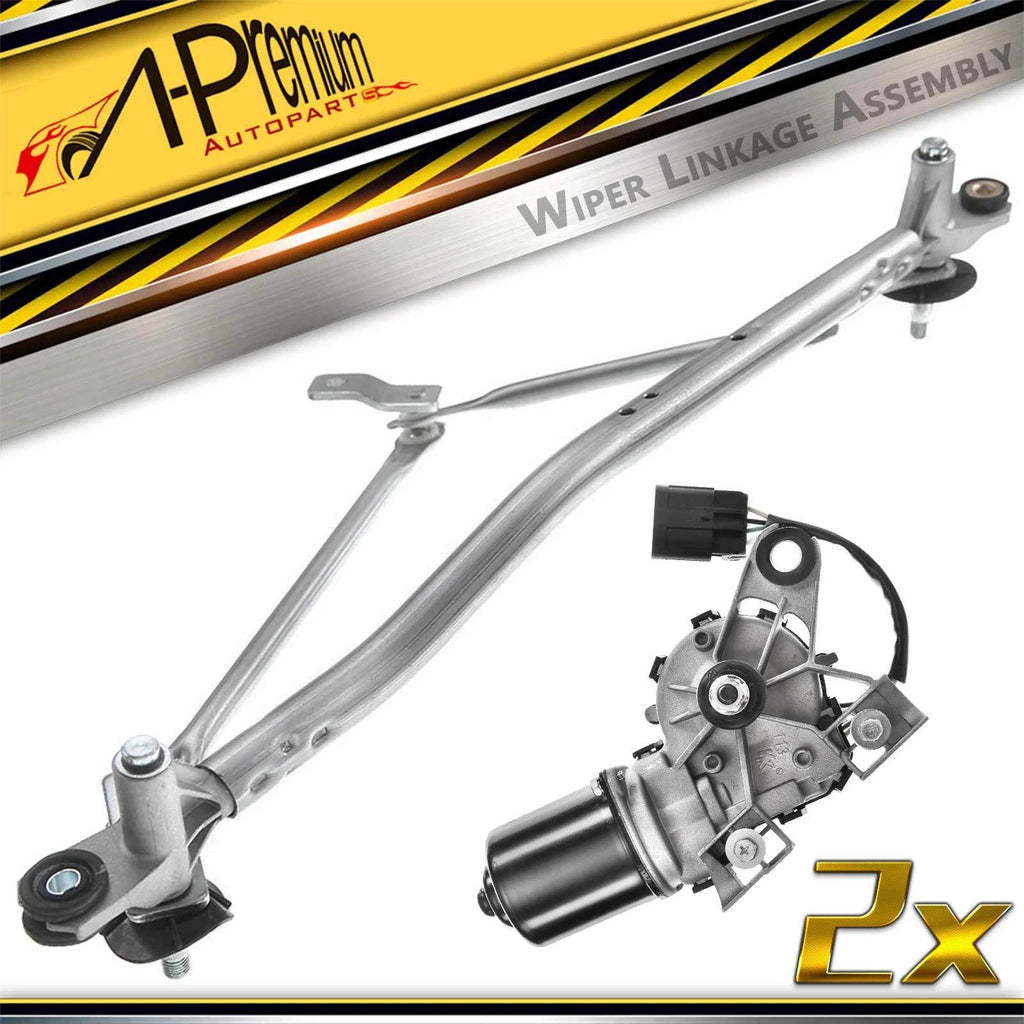 2X Windshield Wiper Linkage & Motor Assembly for Chevy Cruze (2011–2015)