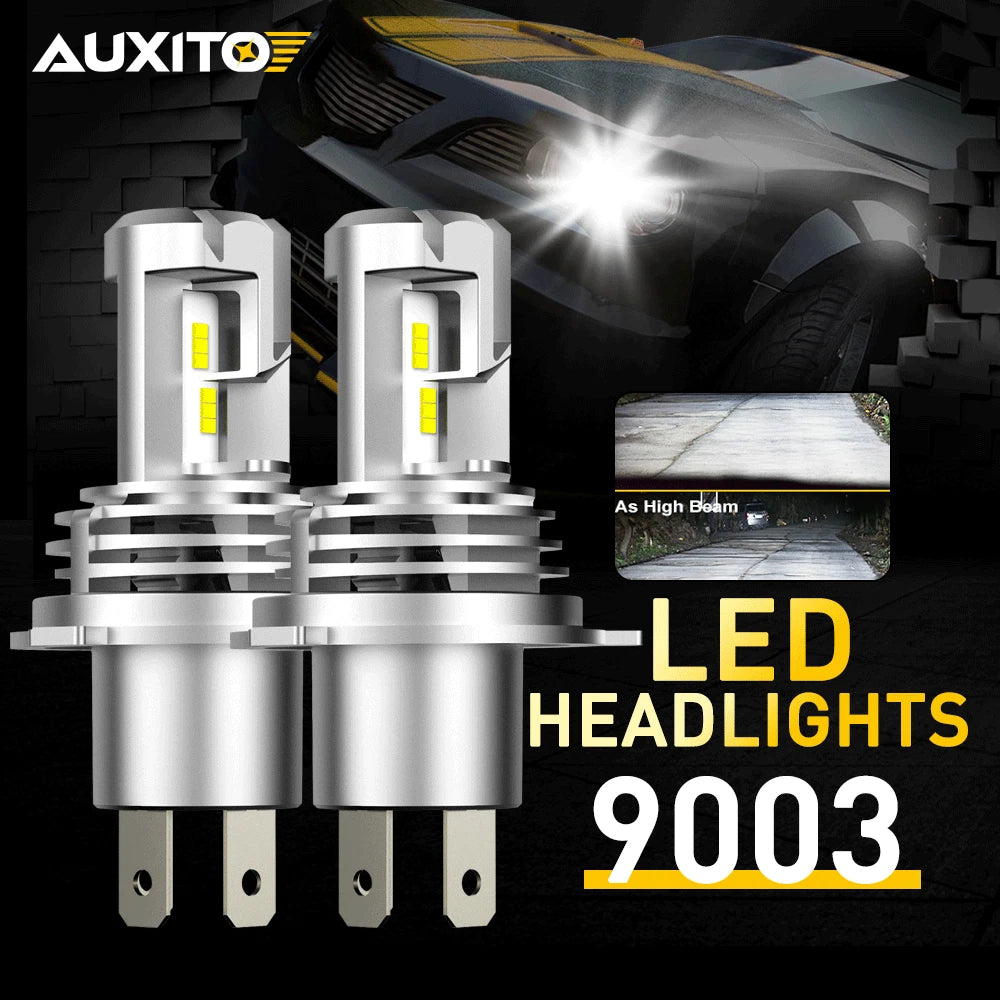 AUXITO H4 9003 LED Headlight Bulbs for Make Model (YYYY–YYYY)