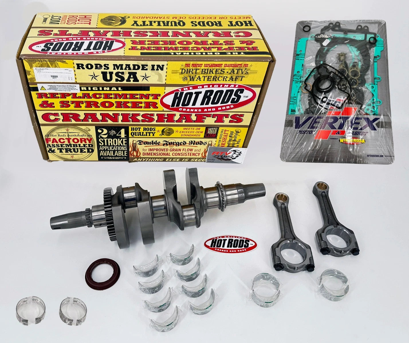Hot Rods Crankshaft Bottom-End Rebuild Kit for Polaris RZR XP (2011–2012)