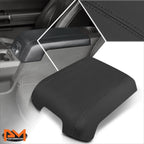 Leather Center Console Lid Armrest Cover for Ford F250 F350 (2011–2016)