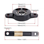 Rear Trailing Arm Spherical Bearing Bushing Kit for Civic Integra (88–01)
