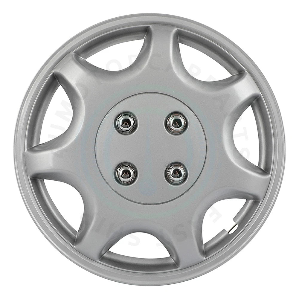 Set of 4 Universal 14-Inch Wheel Covers for 4 Lug Tires